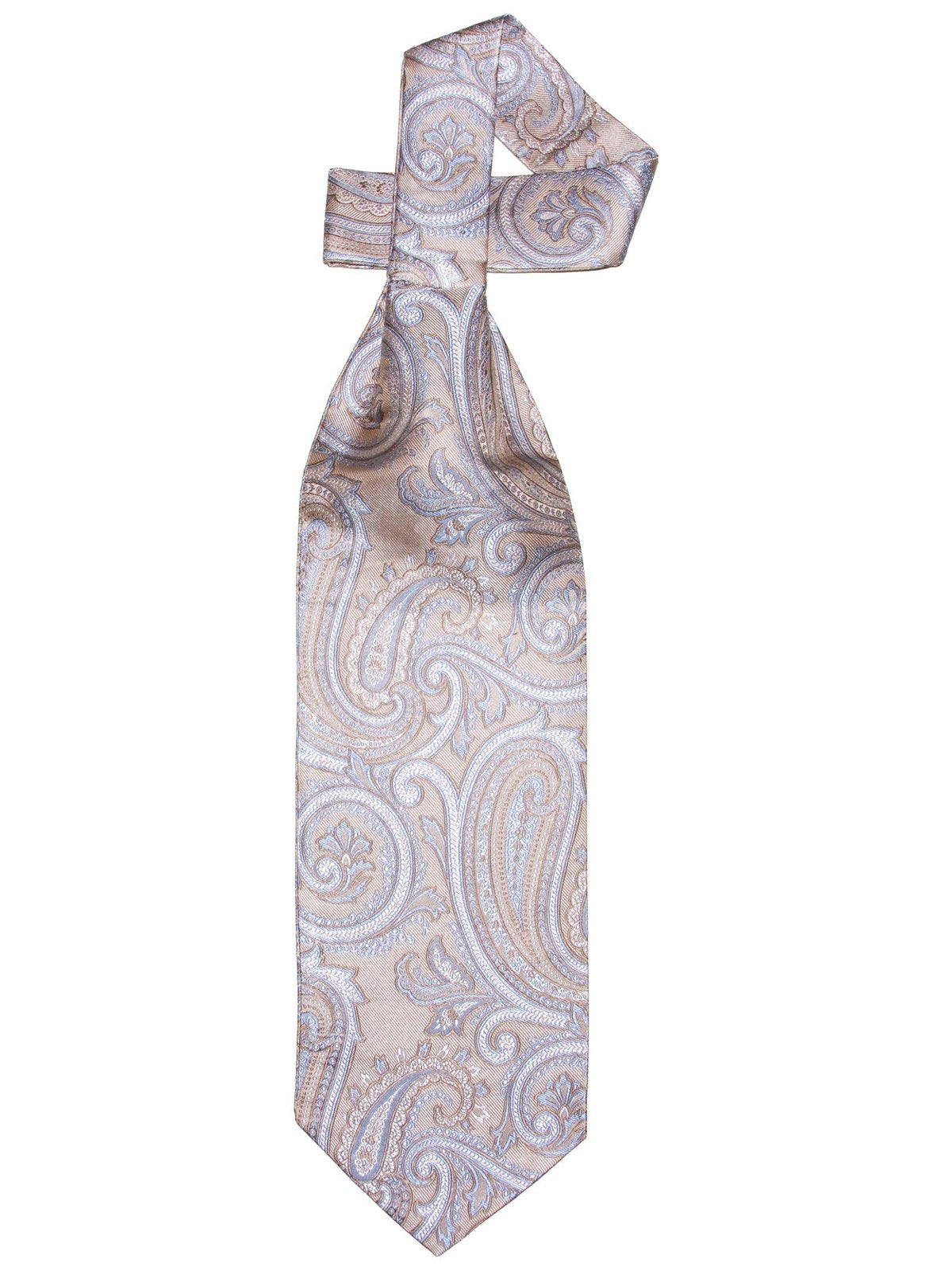 Ascot paisley beige — paisley ascot-slips i beige