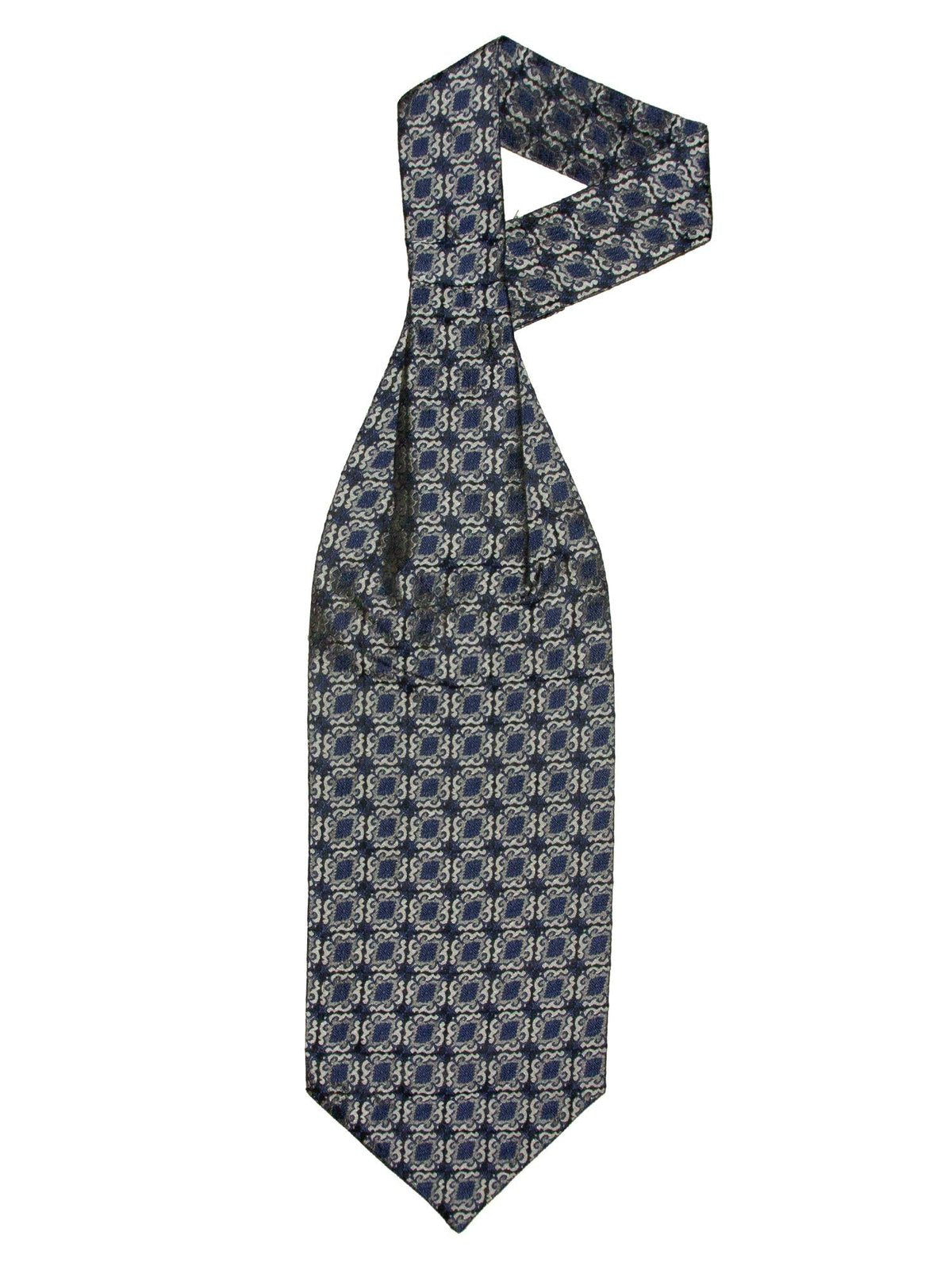 Ascot mønstret beige — mønstret ascot-slips i beige
