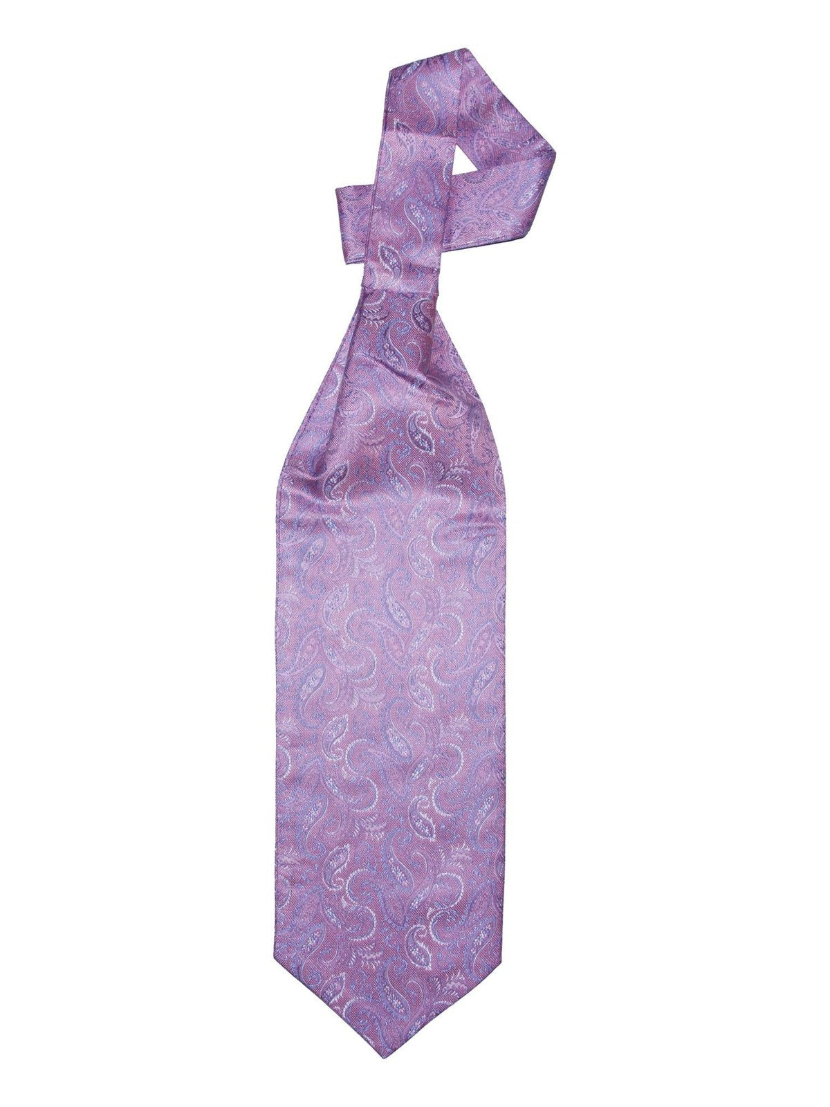 Ascot paisley rosa — paisley ascot-slips i rosa