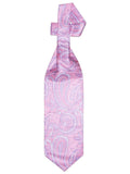 Ascot paisley rosa — paisley ascot-slips i rosa
