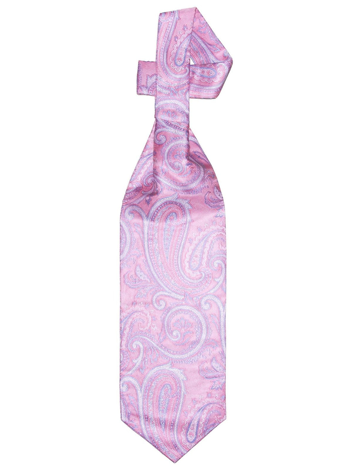Ascot paisley rosa — paisley ascot-slips i rosa