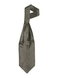 Ascot mønstret brun — mønstret ascot-slips i brun