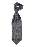 Ascot paisley sort/beige — paisley ascot-slips i sort